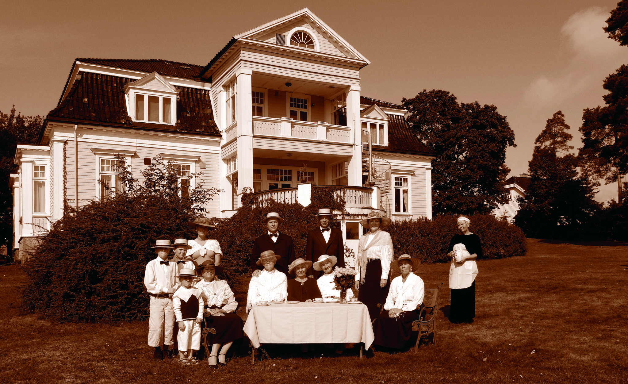 Gimle historisk foto